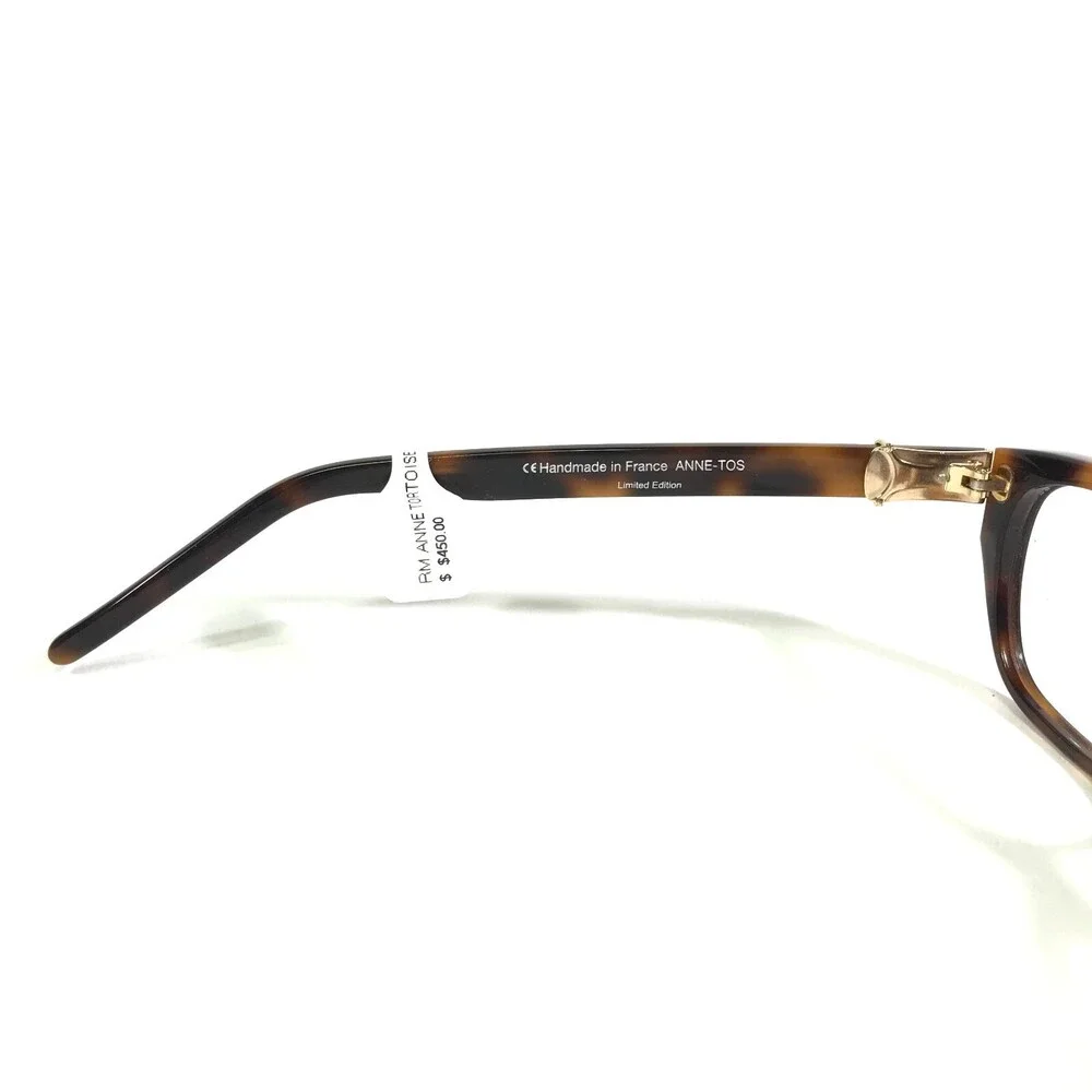 Robert Marc ANNE-TOS Eyeglasses Frames Tortoise Rectangular Full Rim 48-17-135